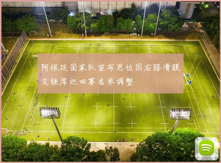 阿根廷国家队宣布恩佐因右膝滑膜炎缺席巡回赛名单调整