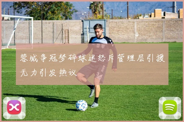 蓉城争冠梦碎球迷怒斥管理层引援无力引发热议